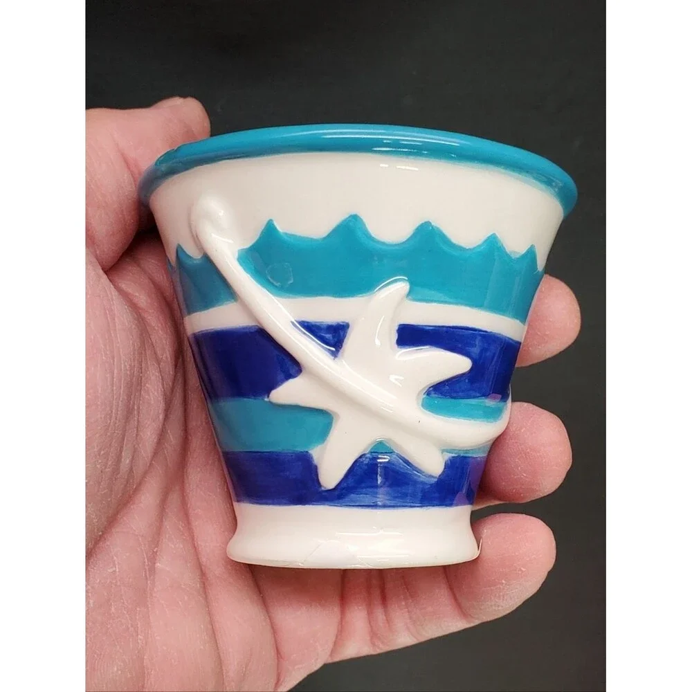 Vintage Enesco Nautical Beach Pool Theme Salt and Pepper Shakers